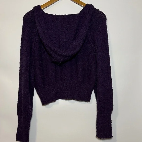 Free People Found My Friend Nubby Cropped Sweater Size: Small - Picture 4 of 4